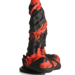 Fire Demon Monster Silicone Dildo toy