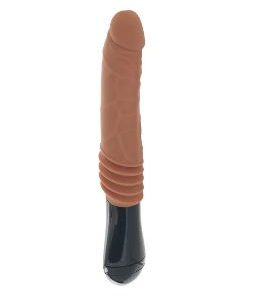 Brown Thrusting Dildo Sex Toys